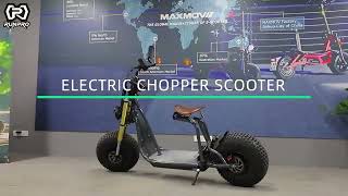 Off Road Fat Tires Journey Chopper EScooter Powerful 3000W Adult Citycoco Electric Citycoco Scooter [upl. by Johansen]