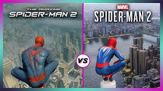 SpiderMan VS Rhino  Final Scene  The Amazing SpiderMan 2  CLIP 🔥 4K [upl. by Neehsuan]