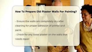 How To Prepare Old Plaster Walls For Painting  CountyOfficeorg [upl. by Jit858]