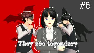 EPS 5 THEY ARE LEGENDARY END  Drama sakura school simulator [upl. by Tocs]