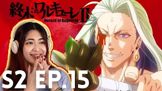 the ultimate season finale 🔥 Record of Ragnarok S2 EP 15 Reaction amp review netflix anime [upl. by Ginni]