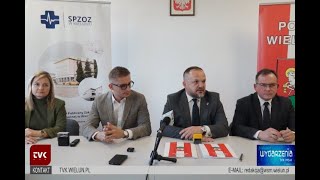 TVK WSM  Remont porodówki w szpitalu konferencja [upl. by Ocram176]