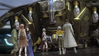 Final Fantasy XIII Barthandelus Boss Battle Chapter 09 [upl. by Nosahc]