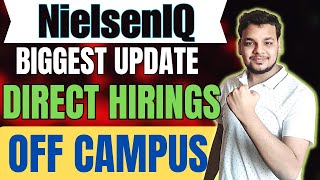 NIQ Biggest Hiring Update  Direct Test  OFF Campus Drive For 2025  2024  2023 Batch  Job [upl. by Odell]