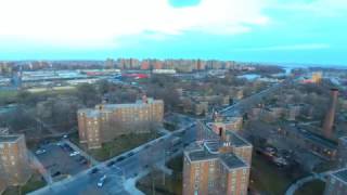 Flight over Breukelen Houses towards Starrett City [upl. by Niwrehs]