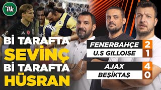 Fenerbahçe 21 SaintGilloise  Ajax 40 Beşiktaş Maç Sonu Yorum  Batuhan Karadeniz Engin Baytar [upl. by Isak]