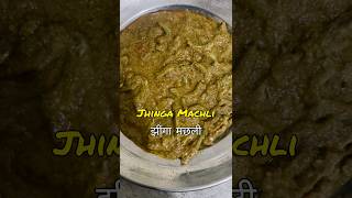 Jhinga Machliझींगा मछलीRecipe  Jhinga Machli Recipe bihari style machli fishcurry fishrecipes [upl. by Nnyleahs]