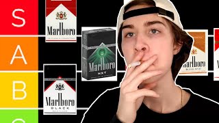 MARLBORO CIGARETTES TIERLIST [upl. by Liw]