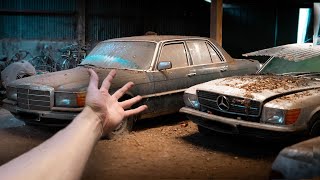 DES VOITURES DE COLLECTION ABANDONNEES DANS UN HANGAR   Urbex [upl. by Madoc]