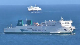 Irish Ferries  MV Isle of Inisheer at Dover [upl. by Zat]