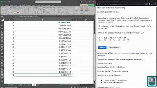 Stats 243  438  Binomial Probability Distribution BINOMDIST Expected Value Using Excel [upl. by Placeeda195]