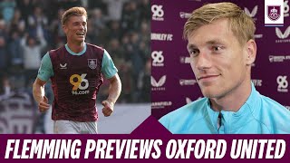 Zian Flemming On Life As Claret amp Weekends Away Test  PREVIEW  Oxford United v Burnley [upl. by Norehs]