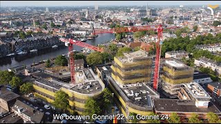 Bouw van Gonnet in Haarlem [upl. by Tessler334]