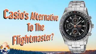 Casios Alternative to the Flightmaster MTP4500D Review casio slide rule review [upl. by Ayik]