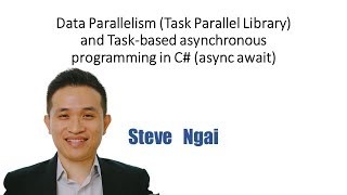 Data Parallelism TPL and Taskbased asynchronous programming Task in C and async await [upl. by Rehtaeh884]