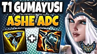 T1 Gumayusi Ashe vs Kalista  ADC  Korea Challenger Patch 1319 ✅ [upl. by Fawnia]