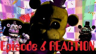 The FNaF Show Season 2  Episode 6 ft Kellen Goff Fredbear REACTION [upl. by Chace725]