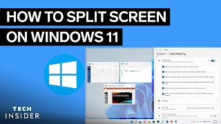 How To Split Screen In Windows 11 [upl. by Limbert]