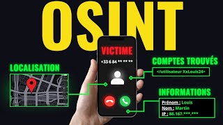 OSINT Trouver Des Infos Sur Nimporte Quel Numéro De Téléphone [upl. by Lashoh434]