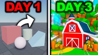 I Learned How to BUILD in 3 DAYS  Roblox [upl. by Ailet]