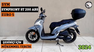 SYM SYMPHONY ST 200 ABS EURO 5  Gerçekten güzel bir scooter sym symphonyst200 symscooter [upl. by Eninnaej408]