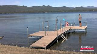 Kayak and Canoe Water Launch Boat Lift [upl. by Marco]