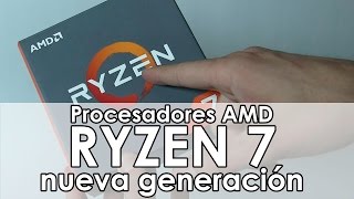 Nuevos procesadores AMD Ryzen [upl. by Adnohsat]