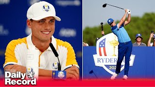 Ryder Cup Ludvig Aberg hopes Europe can channel the spirit of Medinah in Rome [upl. by Hal]