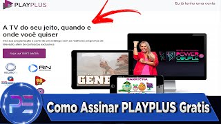 COMO ASSINAR O APLICATIVO PLAYPLUS GANHA 14 DIAS GRATIS [upl. by Assenev634]