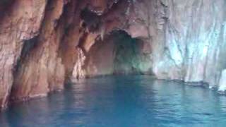 Grotta di capo rosso Porto Corsica [upl. by Perlie]