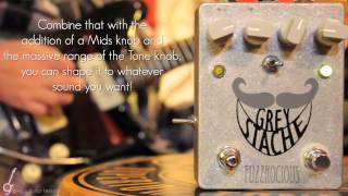 Guitar Demo Fuzzrocious Grey Stache Big Muff Styled Fuzz [upl. by Olegnaleahcim]