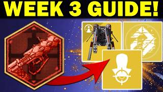 Destiny 2 Zero Hour Week 3 Guide  ALL SECRETS amp PUZZLES YOU NEED [upl. by Latrina308]