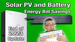 Solar PV and Battery Payback Progress End of 2023 Update [upl. by Deerc]