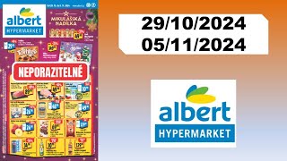 ALBERT HYPERMARKET ✅ Leták platnost od 29102024 do 05112024  AKTUÁLNÍ NABÍDKOVÉ A KATALOGY [upl. by Navi]