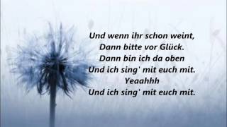 Sarah Connor Das Leben ist schön lyrics [upl. by Nirek]