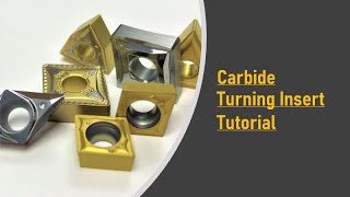 Carbide Turning Inserts  Tutorial by engineeringsuppliescouk [upl. by Atnahsa42]