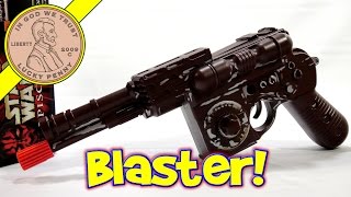 Star Wars Episode I Tatooine Blaster Pistol 1998 Hasbro Toys [upl. by Ilarin]