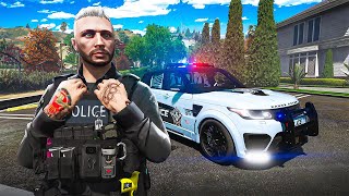 I Become High Speed Cop in GTA 5 RP [upl. by Ahsiekrats]