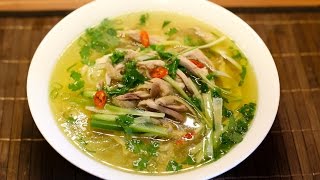 PHO GA  Vietnamese Chicken Noodle Soup [upl. by Yaluz]