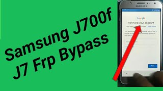 samsung j7 google account bypass  samsung j7 frp bypass talkback not working [upl. by Anotyal]