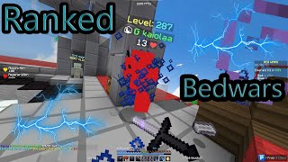 1v4 Clutching In RANKED Bedwars 4k Subs Special [upl. by Mycah291]