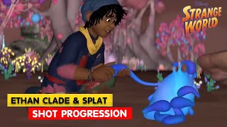 Strange World  Ethan Clade and Splat Shot Progression 3DAnimationInternships [upl. by Landa903]