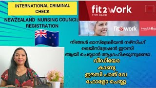 Fit 2 work  NEWZEALAND NURSING COUNCIL REGISTRATION ICHC EASY PATHWAY TO AUSTRALIAN REGISTRATION [upl. by Konstanze]