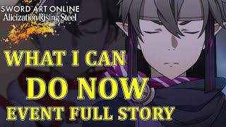 SAO Alicization Rising Steel  What I Can Do Now Eiji amp YUNA Event FULL Story [upl. by Tandi]