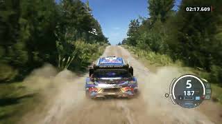 WRC Rally Estonia Ford Puma Elva 2023 [upl. by Christiano]