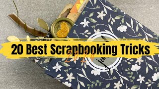 The 20 Best Scrapbooking Tips and Tricks to Try in 2024 [upl. by Ervine]