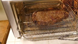 Cooking a Ribeye Steak to perfection with the Emeril Lagasse Air Fryer 360 Pandemic Cooking [upl. by Naniac]