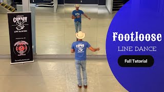 quotFootloosequot Line Dance Lesson [upl. by Massey413]