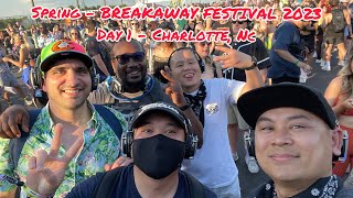 Spring  Breakaway Festival 2023 Day 1  Charlotte NC [upl. by Aicetel227]