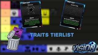 My Traits Tier list for VisionBest To Worst Roblox VisionNew Codes [upl. by Zipporah503]